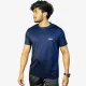 Men's Navy Blue Active Crew Neck T-Shirt | Premium Performance Wear